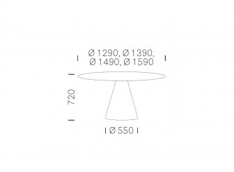 Стол ламинированный Ikon Table