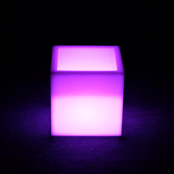 Кашпо пластиковое светящееся Piazza