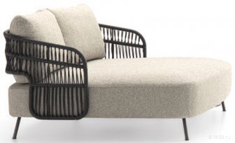Лаунж-диван плетеный 356 Outdoor Woven
