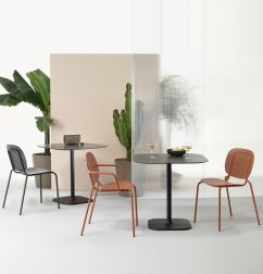 Столешница квадратная со скругленными углами Compact Laminate