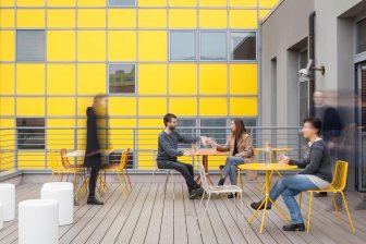 Стол обеденный металлический складной Nolita