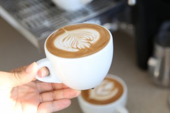 Чашка фарфоровая для капучино