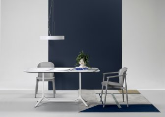 Подстолье двойное металлическое складное Tripe Double Folding