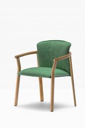Кресло деревянное с подушкой Lamorisse Wood