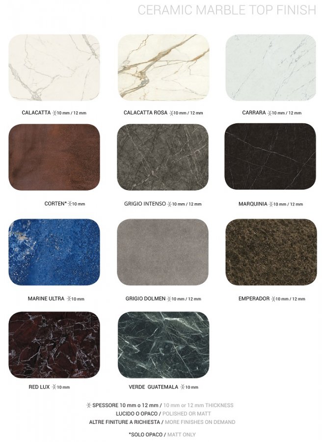 Столешница керамическая Ceramic Marble