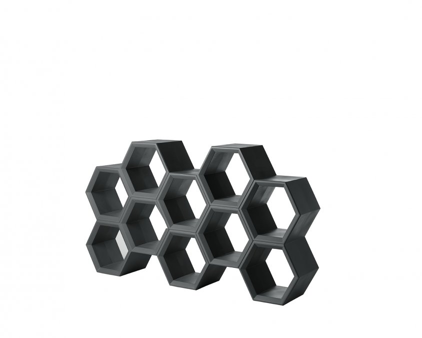 Стеллаж пластиковый книжный Hexa Pop