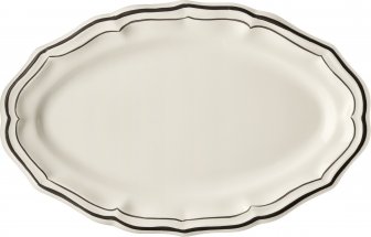 Блюдо овальное Filet Manganèse