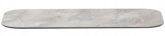 Столешница прямоугольная со скругленными углами Compact Laminate для подстолья Tripe Double