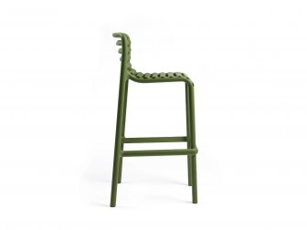 Стул пластиковый барный Nardi Doga Stool агава