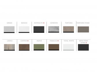 Столешница квадратная Piano Laminato 70x70