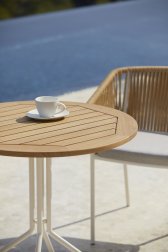 Столешница деревянная круглая Natural Teak