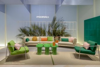 Кресло металлическое с подушками Nolita Relax