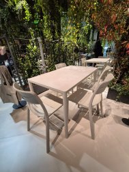 Стул пластиковый Nardi Cassia Bistrot бежевый