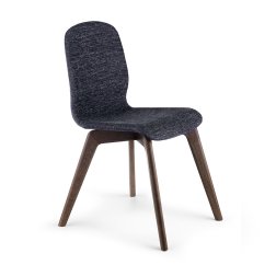 Стул с обивкой Glamour Wood Up