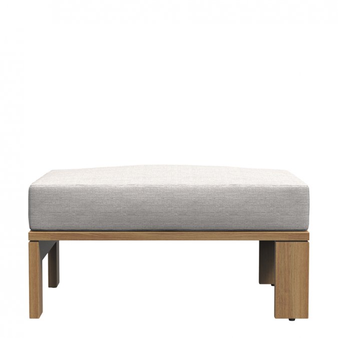 Пуф деревянный с подушкой Matisse Teak