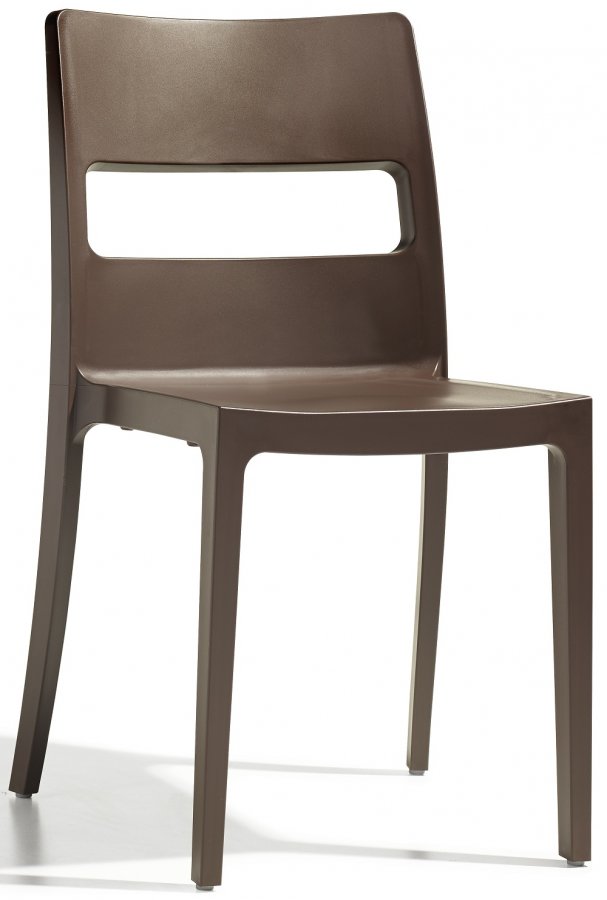 Стул пластиковый Scab Design Sai какао