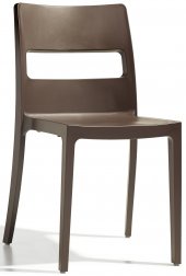 Стул пластиковый Scab Design Sai какао