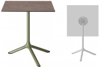 Стол ламинированный обеденный складной Tripe Folding
