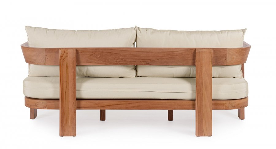 Диван деревянный с подушками Evora