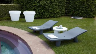 Столик пластиковый журнальный Low Lita Table Pop