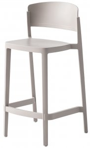 Abuela Stool 67 Стул пластиковый полубарный