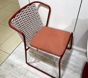 Кресло плетеное с подушкой Fancy
