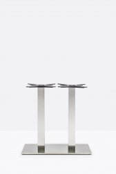 Подстолье металлическое двойное Inox