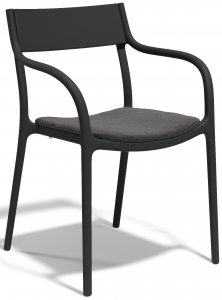 Madison Upholstered Кресло пластиковое с обивкой