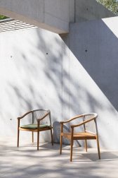 Кресло плетеное с подушкой Lodge