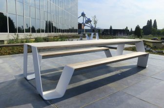 Стол деревянный со скамейками Hopper Picnic 300