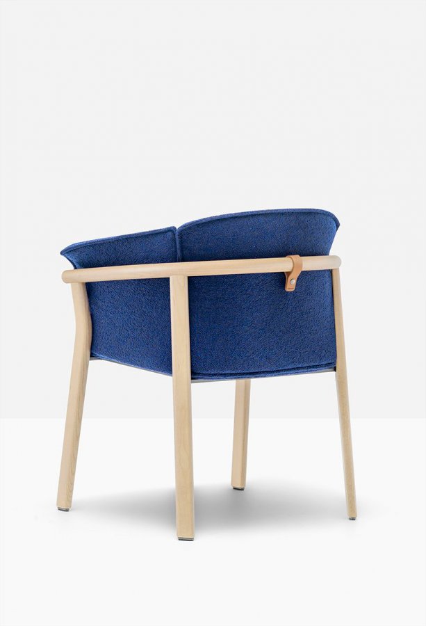 Кресло деревянное с подушкой Lamorisse Wood