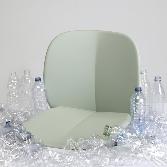 Стул пластиковый Scab Design Mentha Go Green зеленый шалфей