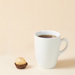 Кружка фарфоровая для латте