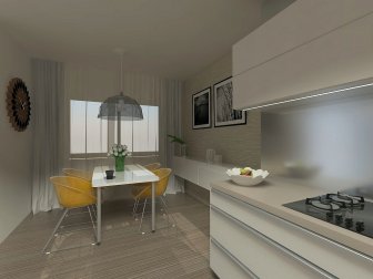 Кресло прозрачное на полозьях Gliss