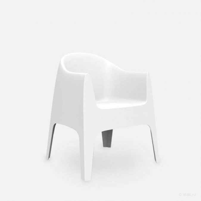 Кресло пластиковое Vondom Solid Basic белый