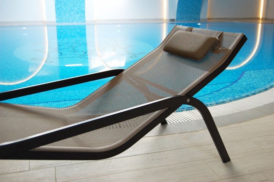 Шезлонг-лежак металлический Wellness