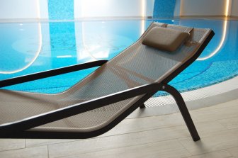 Шезлонг-лежак металлический Wellness