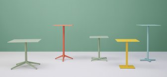 Столешница металлическая квадратная Steel/Lamiera