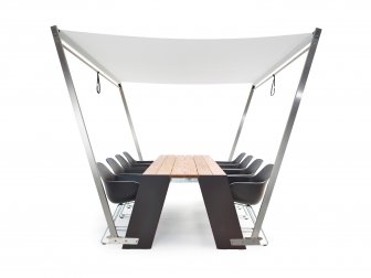 Навеc прямоугольный Hopper Shade 300