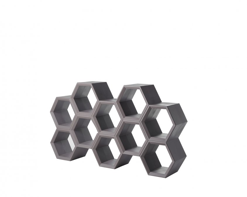 Стеллаж пластиковый книжный Hexa Pop
