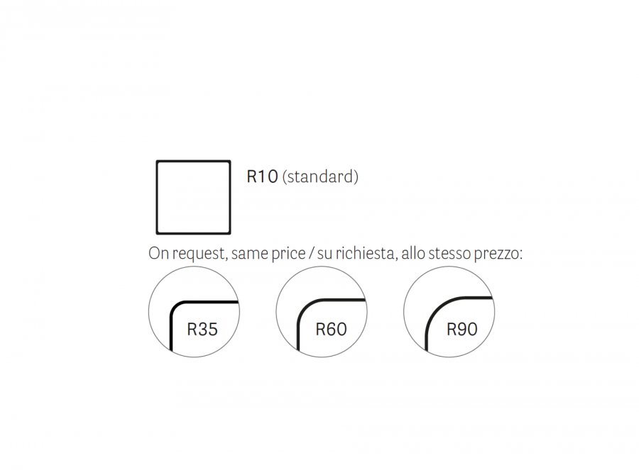 Столешница квадратная Solid Laminate