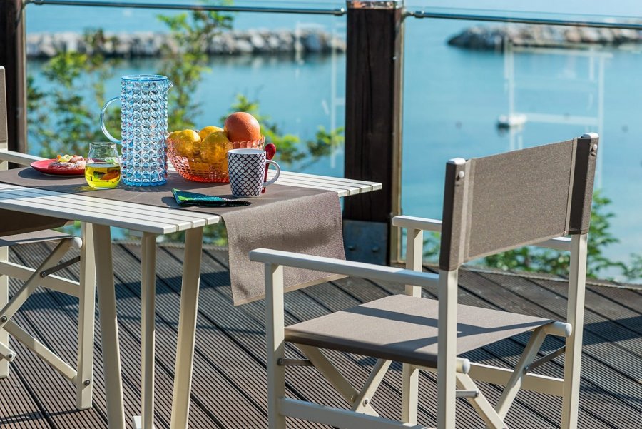 Стол обеденный металлический Aluminium Table