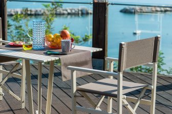 Стол обеденный металлический Aluminium Table