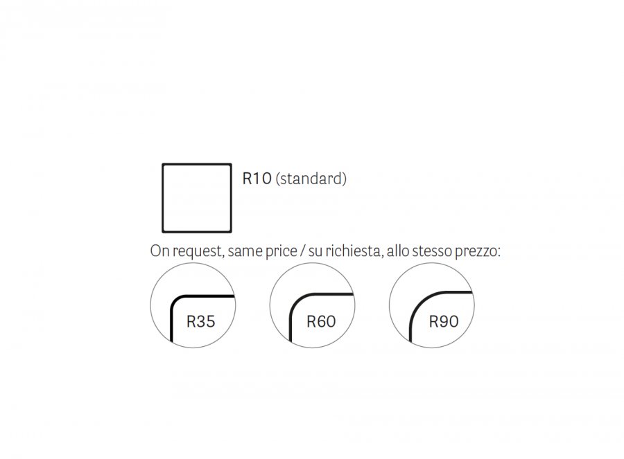 Столешница квадратная Solid Laminate