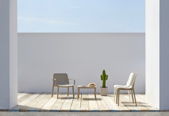 Стул пластиковый Scab Design Ginevra лен