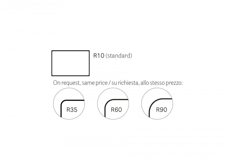 Столешница прямоугольная Solid Laminate