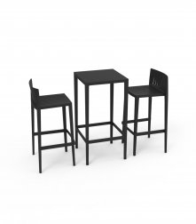 Стул пластиковый барный Vondom Spritz Basic черный