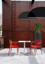 Столешница квадратная Compact Laminate для подстолья Nemo, Domino, Tiffany, Cross