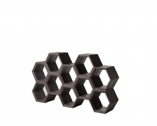 Стеллаж пластиковый книжный Hexa Pop