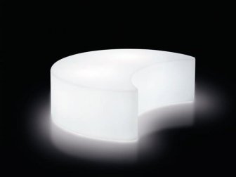 Пуф пластиковый светящийся Mone Lighting IN